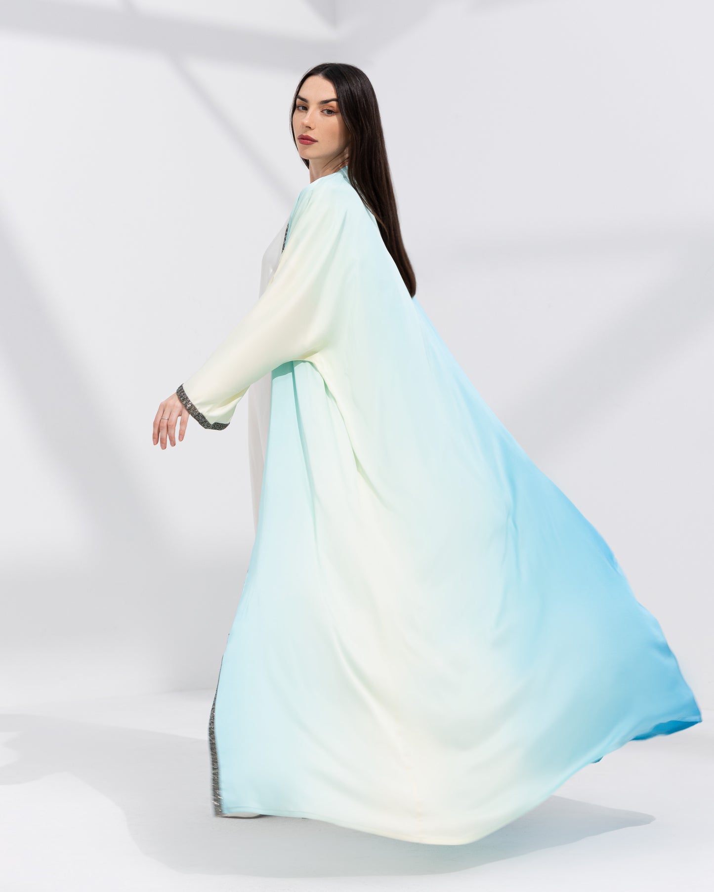 Blue Hues Abaya