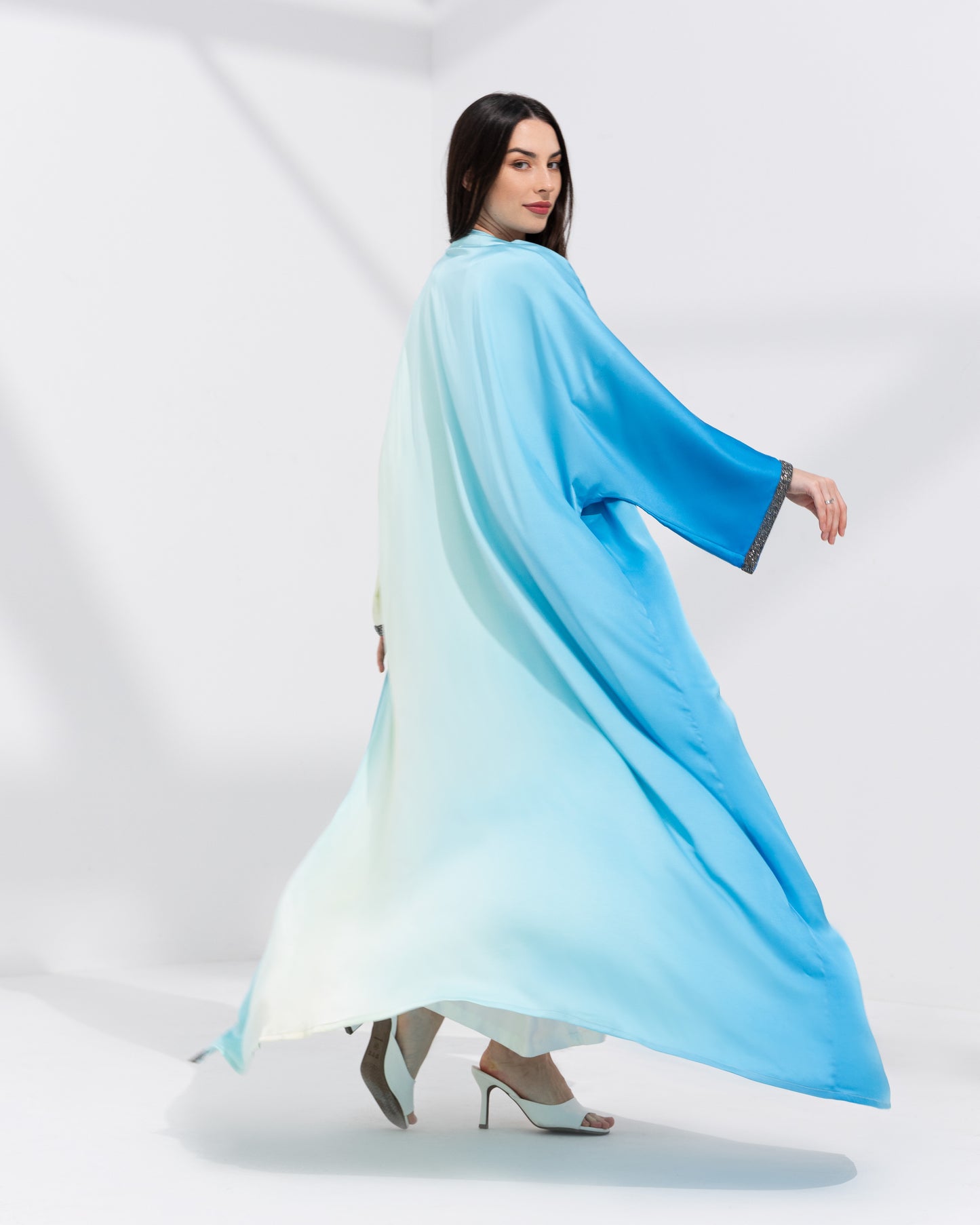 Blue Hues Abaya