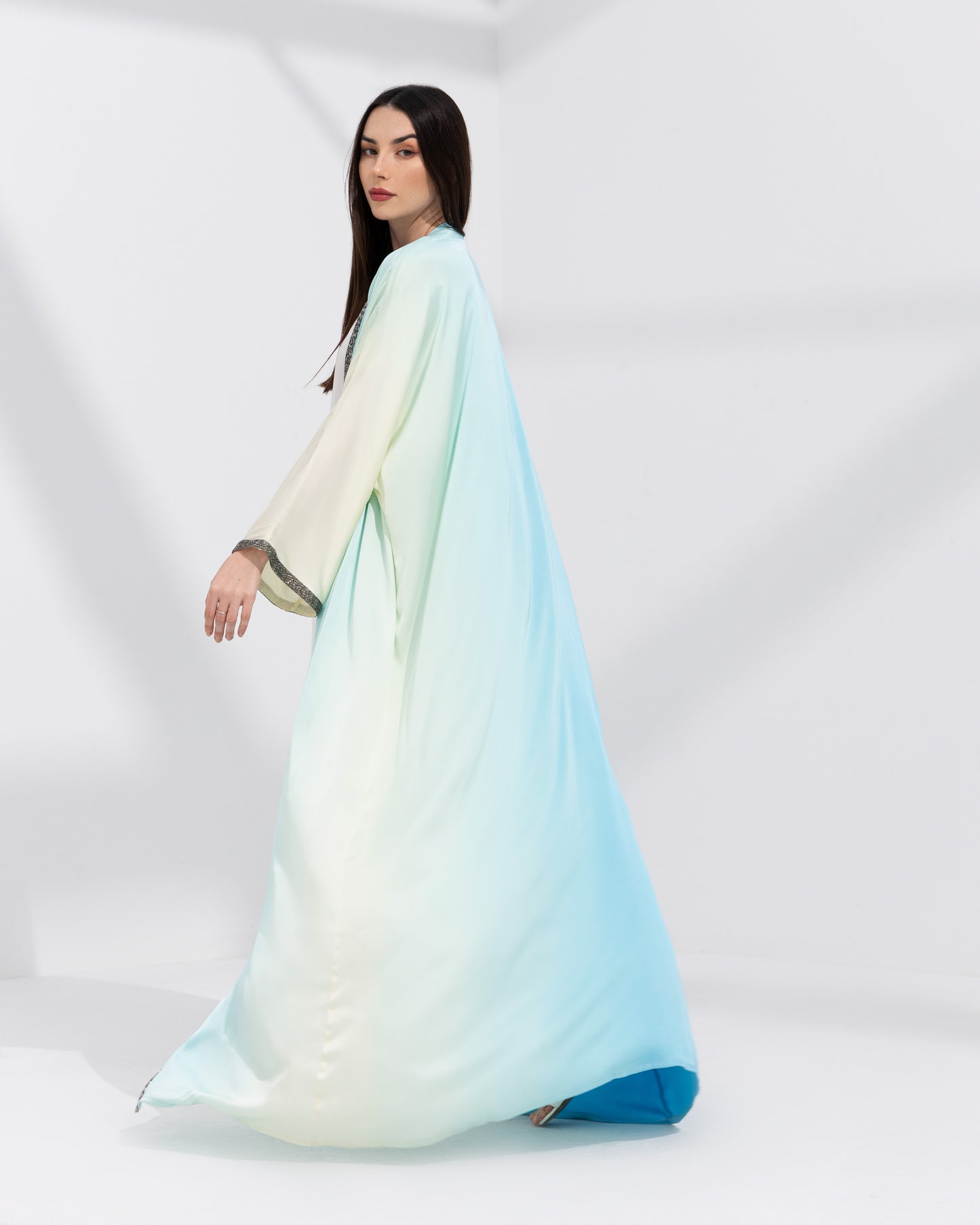 Blue Hues Abaya