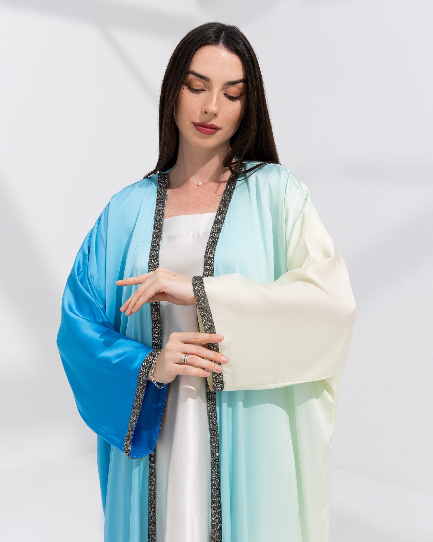 Blue Hues Abaya
