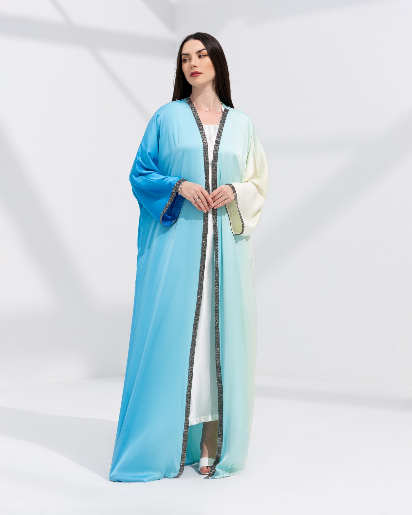 Blue Hues Abaya