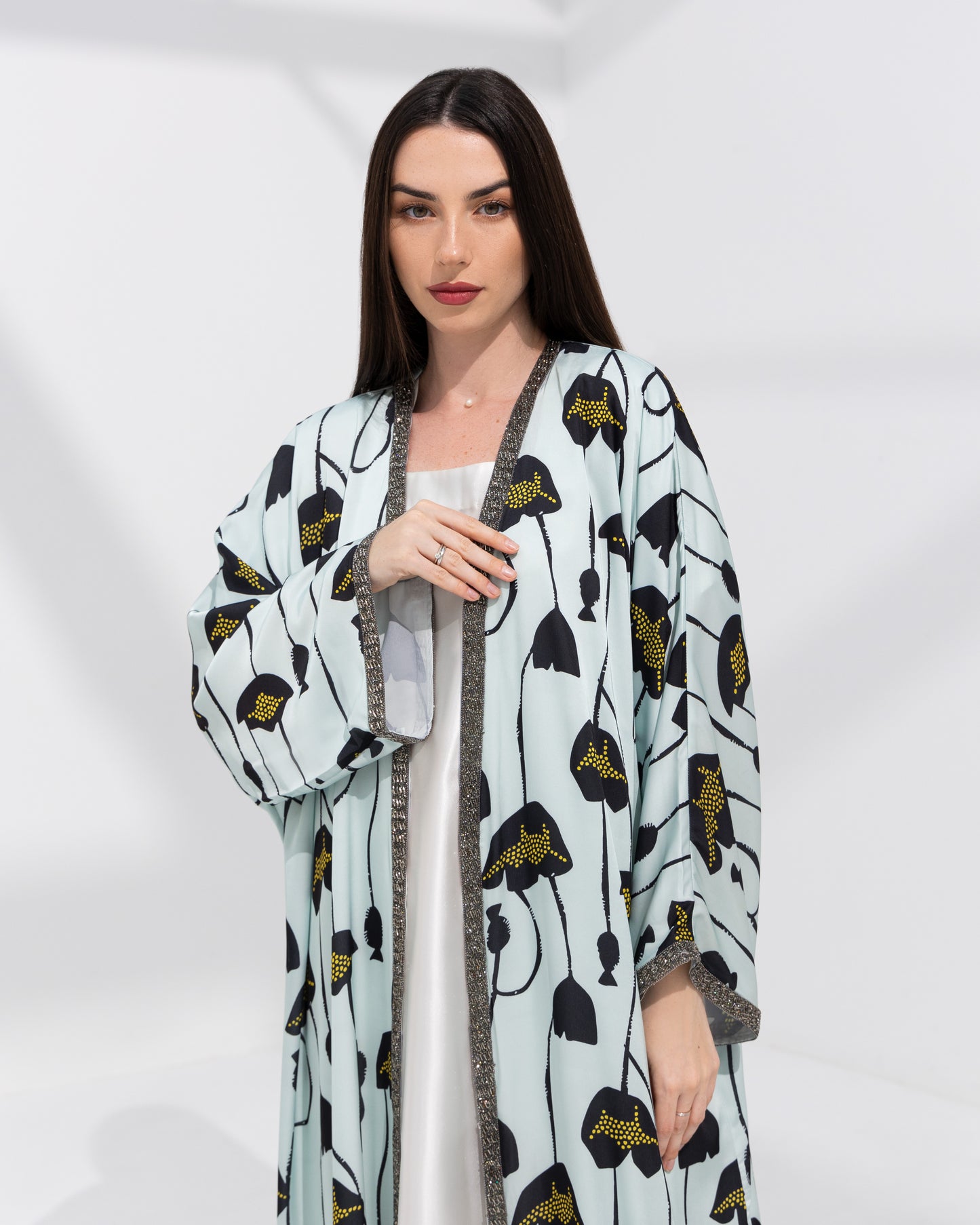 Blue Serenity Abaya